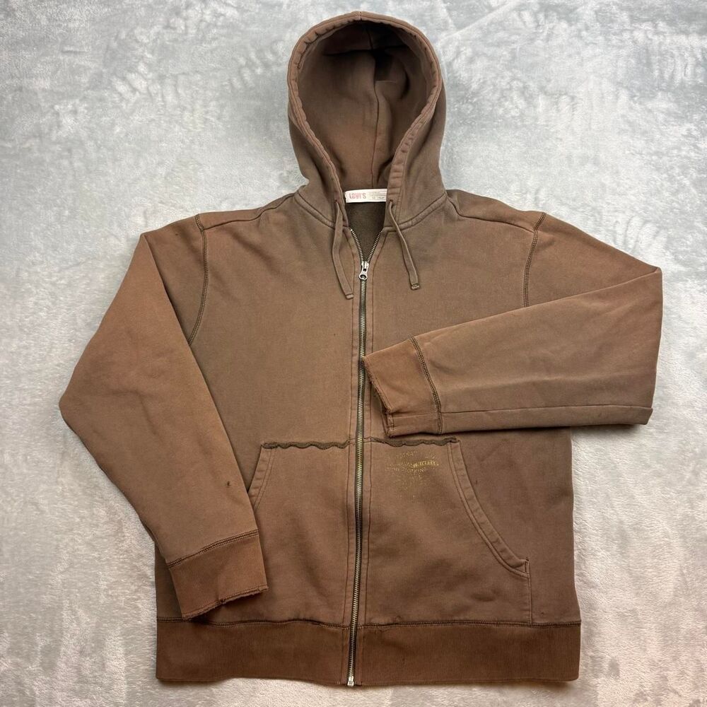 Levi-s Men's Brown Hoodie